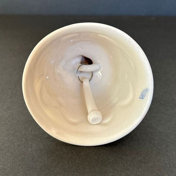 Vtg Goebel Porcelain Bell Figurine Bride Flower Girl West Germany - Picture 8 of 10